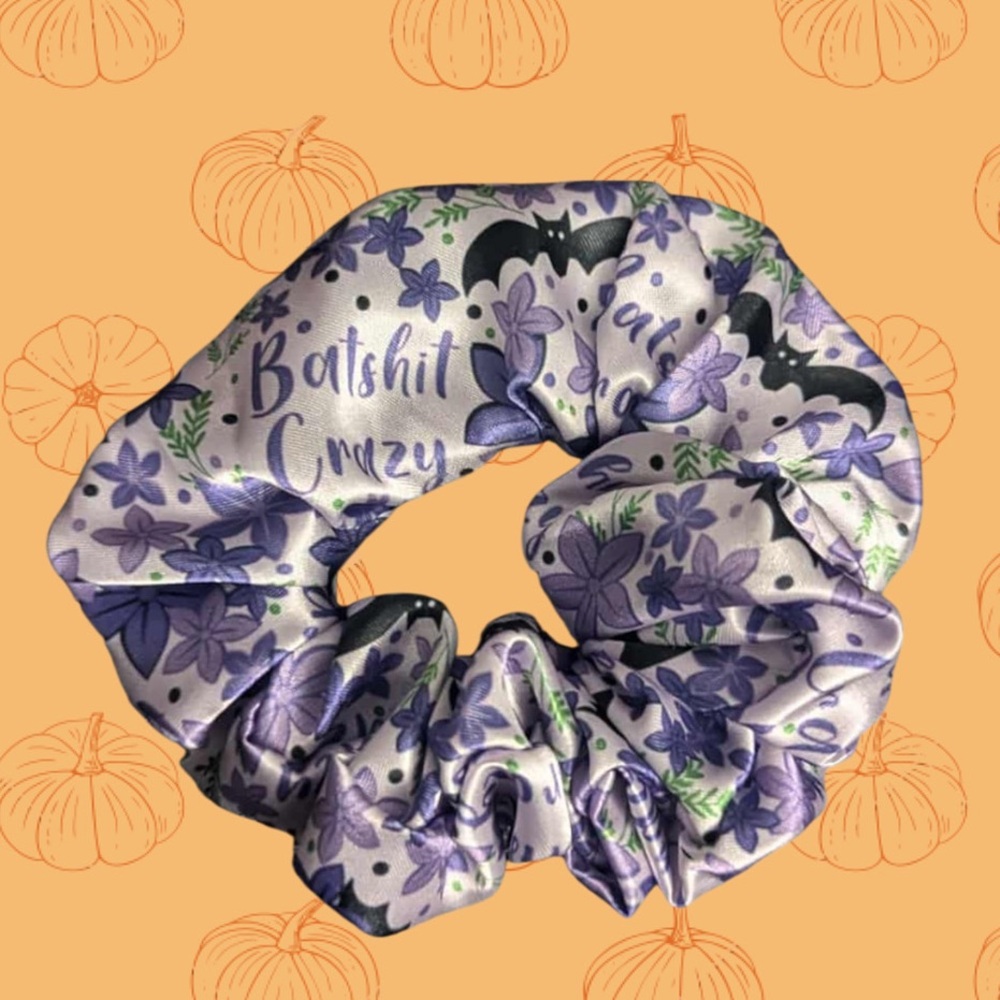 batshit crazy scrunchie